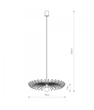Подвесная люстра Nowodvorski Umbrella 8874-foto8