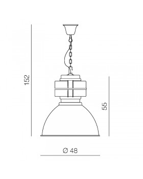 Подвесной светильник Azzardo Bismarck AZ1575-foto4