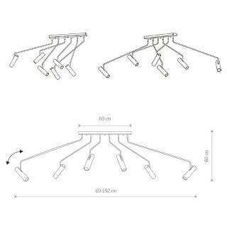 Потолочный cветильник Nowodvorski Eye Super 6498-foto7