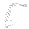 Светодионая настольная лампа Zumaline DESK LAMP LED H1408S-BCK