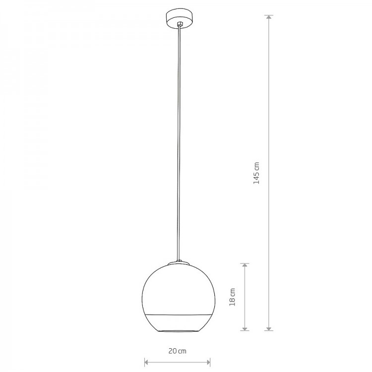 Подвесной светильник Nowodvorski Globe PLus S 7605