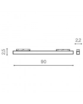 Трековый светильник Azzardo Saga Track Magnetic AZ4611-foto2