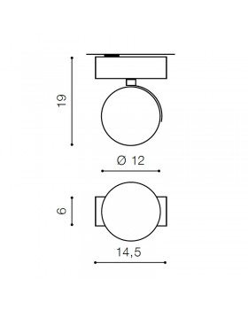Спот Azzardo Jerry 1 12V AZ1364-foto2