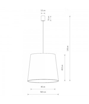 Подвесной светильник Nowodvorski Cone L 8440-foto2