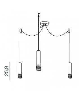Подвесной светильник Azzardo Locus AZ3402-foto4