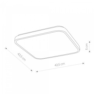 Потолочный cветильник Nowodvorski Agnes Square Led 8110-foto2
