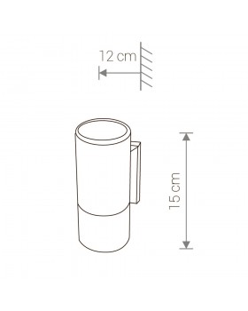 Уличный настенный светильник Nowodvorski Negro 4425-foto2
