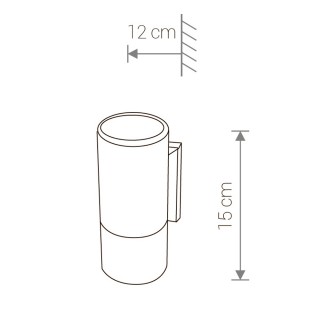 Уличный настенный светильник Nowodvorski Negro 4425-foto2