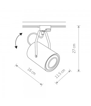 Трековый светильник Nowodvorski Profile Bit Plus 9018-foto2