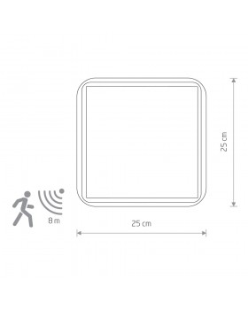 Настенно-потолочныйк с датчиком движения Nowodvorski Tahoe Sensor 8831-foto2