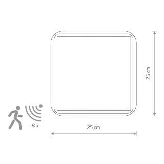 Настенно-потолочныйк с датчиком движения Nowodvorski Tahoe Sensor 8830-foto2
