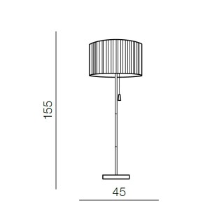 Торшер Azzardo Penelopa floor AZ2400-foto2
