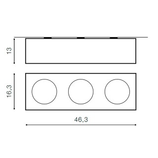 Накладной светильник Azzardo Paulo 3 230V AZ0964-foto2