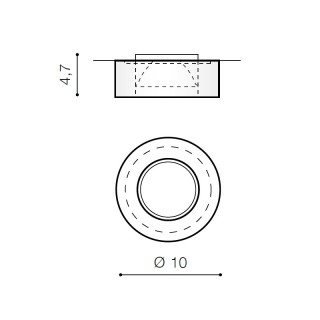 Встраиваемый светильник Azzardo Vektor Round AZ1494-foto3