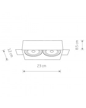 Встраиваемый светильник Nowodvorski Mod Plus 9407-foto2