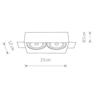 Встраиваемый светильник Nowodvorski Mod Plus 9403-foto2