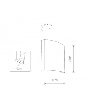 Настенный светильник Nowodvorski Borde I 8046-foto2