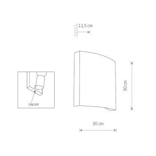 Настенный светильник  Nowodvorski Borde I 8044-foto2