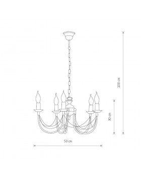 Подвесная люстра Nowodvorski Ares 205-foto2