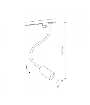 Трековый светильник Nowodvorski Profile Eye Flex 9332-foto2