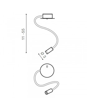 Настенный светильник Azzardo Nogat AZ2943-foto2
