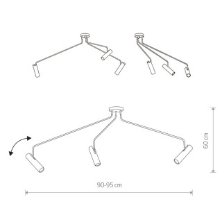 Потолочный cветильник Nowodvorski Eye Super 6491-foto8