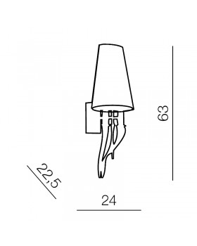 Настенный светильник Azzardo Diablo AZ1343-foto2