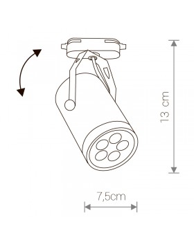 Трековый светильник Nowodvorski Store Led 5947-foto2