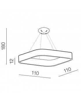 Подвесная люстра Azzardo Solvent S Pendant 110 AZ3987-foto2