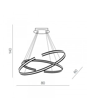 Подвесная люстра Azzardo Alessia AZ3355-foto4