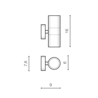 Настенный светильник Azzardo Ulf 2 AZ4473-foto3