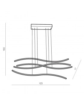 Подвесной светильник Azzardo Waves AZ4058-foto4