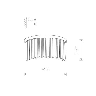 Настенный светильник Nowodvorski Cristal 7632-foto3