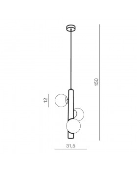 Подвесная люстра Azzardo Cortega AZ4425-foto5