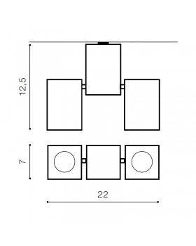 Накладной светильник Azzardo Flavio 2 AZ0792-foto2