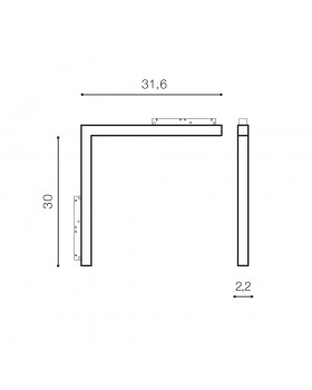 Трековый светильник угловой Azzardo Saga Track Magnetic AZ4619-foto3