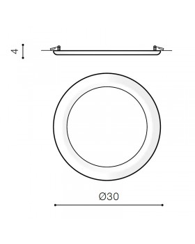 Встраиваемый светильник Azzardo Linda 30 AZ2249-foto2