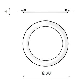 Встраиваемый светильник Azzardo Linda 30 AZ2249-foto2
