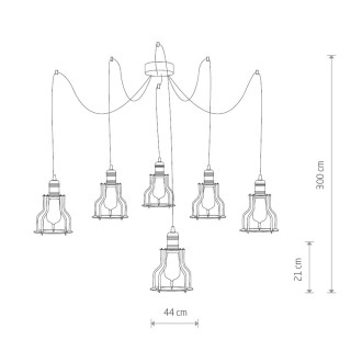 Подвесная люстра Nowodvorski Workshop 9631-foto2