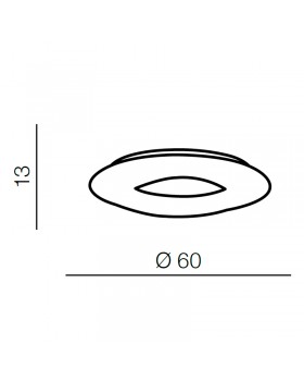 Потолочный светильник Azzardo Donut Top 60 CCT AZ2669-foto3