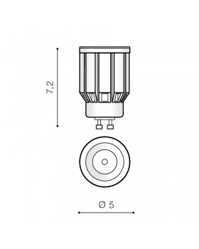 Лампа светодиодная Azzardo Elegant bulb 3000K AZ2227-foto2