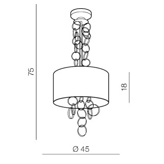 Подвесная люстра Azzardo Kate AZ2678-foto3