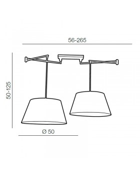 Основание потолочного светильника Azzardo Natalia AZ1923-foto4