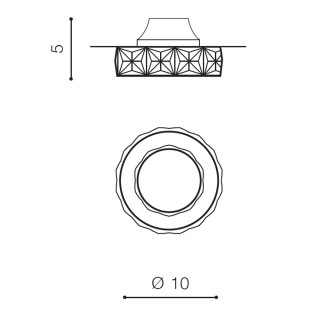 Встраиваемый светильник Azzardo Ester 1 AZ4175-foto4