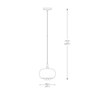 Подвесная люстра Zumaline RAIN P0076-01D-F4K9-foto2