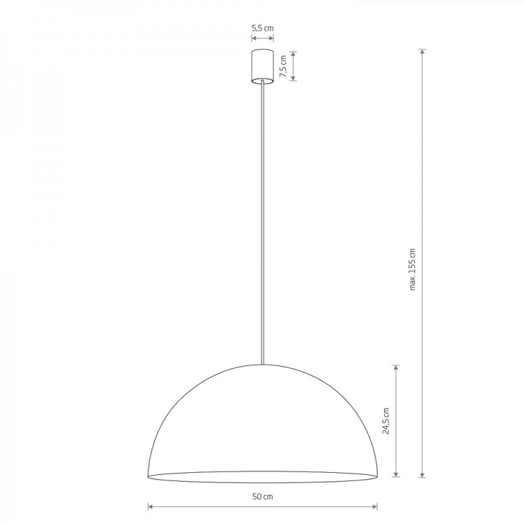 Подвесной светильник Nowodvorski Hemisphere Super L 10697