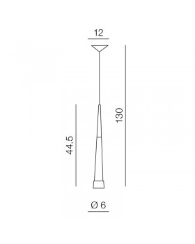 Подвесной светильник Azzardo Brina 1 AZ0954-foto2