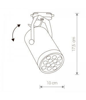 Трековый светильник Nowodvorski Store Led 5950-foto2