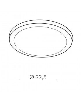 Встраиваемый светильник Azzardo Slim 22 Round AZ4165-foto2
