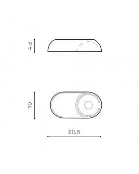 Накладной светильник Azzardo Toronto AZ4070-foto4